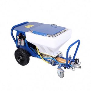 Electric Real Stone Sprayer Gun Pressure Concrete Skimming Mortar Sprayer Multi-function Airless Sprayer for Fireproof <b>Paint</b> - Product Image 3