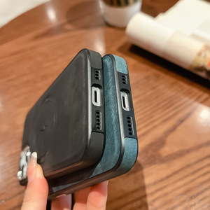 Custodia magnetica per cellulare in pelle PU con ricarica Wireless di lusso per <span class=keywords><strong>iPhone</strong></span> 14 Pro Max 11 X <span class=keywords><strong>XS</strong></span> <span class=keywords><strong>Cover</strong></span> posteriore Coque Fundas - Product Image 5