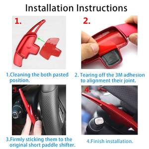 Extensión de Palanca de Cambios para Volante de Mercedes Benz, Extensor de Palanca de Cambios de Aluminio - Product Image 6