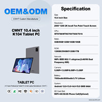 Tablet Android de 10.4 Pulgadas, 4G LTE, Doble SIM, 8GB RAM, 128GB ROM, MT8788 Octa Core, Pantalla 2K, Lápiz Óptico, OEM ODM