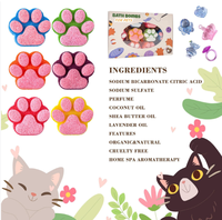 LovSens 60g Bombes de Bain Effervescentes pour Animaux de Compagnie (Chats et Chiens) – Soin SPA Nettoyant et Moussant pour le Toilettage des Animaux