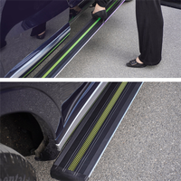 Qualité supérieure OEM Il y a des lumières LED Accessoires extérieurs automobiles Marchepieds latéraux électriques Marchepieds automatiques pour BYD