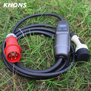 Khons Charger Electric Car Fast Charge Type 2 Plug Electric Car Portable Charging Station Ev Charger