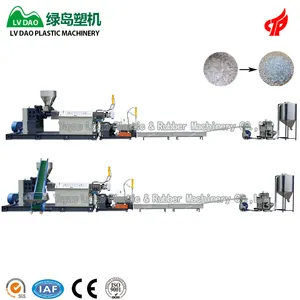 Hot Selling Dry PP PE Pelletizing Plastic Bottle Recycling Machine For Sale