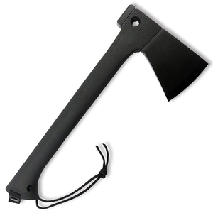 Hacha de fibra de vidrio para acampar, herramienta multifuncional con mango táctico para supervivencia - Product Image 5