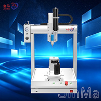 Machine de distribution de silicone à 5 axes CCD haute précision, distributeur de colle guidé par la vision