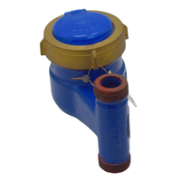 KAIFENG Vertical Water Meter for Apartments Multi-Jet Brass DN15 Hot and Cold IP68 2 Years Warranty