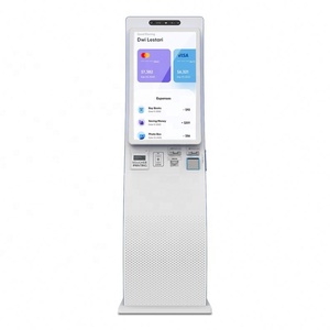INSOVISION 23.6/32'' Kiosk Touch Screen Crypto Hospital Mall <b>Office</b> Multi-purpose Self-service Kiosk With Voucher <b>Print</b> - Product Image 4