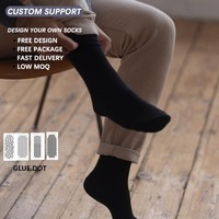 Chaussettes athlétiques personnalisées pour hommes, chaussettes de fitness et de course, chaussettes de sport confortables et chaudes