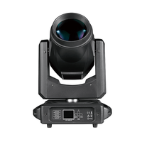 Pour mariage Disco Club DJ faisceau MINI 300W scène tête mobile faisceau lumière 280 tête mobile effet arc-en-ciel avec Mode de contrôle DMX512