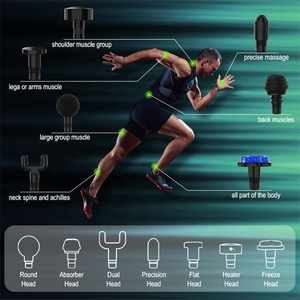 <span class=keywords><strong>Pistolet</strong></span> de massage musculaire à percussion sans balais 39W avec logo personnalisé, pour athlètes, avec thérapie chaude et froide pour la gym et le sport - Product Image 3