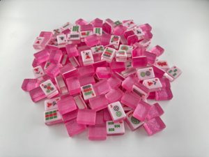 Modern American Luxury Acrylic Automatic Mahjong Machine 160-Piece Eco-Friendly Custom Color Portable Travel <b>Board</b> Game Mahjong - Product Image 3