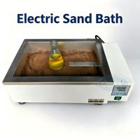 Bain de sable électrique numérique à température constante, équipement de chauffage pour tests chimiques en laboratoire et analyse d'échantillons de sol