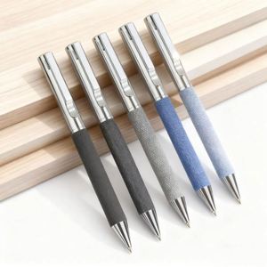 Hot-selling Luxury Metal Ballpoint <b>Pen</b> with logo PU Leather High-Quality Business Signature <b>Pen</b> Custom <b>Pen</b> for Corporate Gifting - Product Image 1