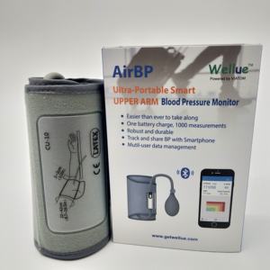 Wellue – tensiomètres sans fil AirBP Ultra portables pour le haut du bras avec application gratuite - Product Image 3
