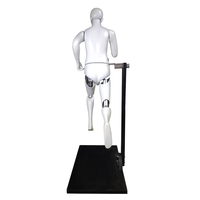Mannequin robot pour affichage de perruque, Mannequin Cromados, Mannequin de course chromé