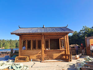 पोस्टमॉडर्न लक्जरी प्रीफैब्रिकेटेड वाटरप्रूफ छोटे विला कंटेनर घर समुद्र तट छुट्टी अपार्टमेंट अपार्टमेंट के लिए पर्यावरण के अनुकूल उपयोग - Product Image 5