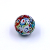 Boules de verre marbrées, Murano, 300 pièces, 20mm