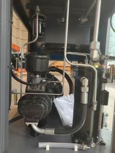 Airsotne endüstriyel 7.5KW <span class=keywords><strong>10HP</strong></span> hava soğutma <span class=keywords><strong>3</strong></span> faz 1.0 Mpa sabit hız doğrudan sürücü sabit döner vida hava kompresör pompası - Product Image 5