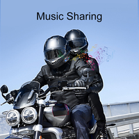 Casque de moto intelligent avec casque sans fil étanche Bluetooth Accessoires pour microphones à bas prix