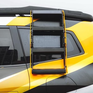 Simone Aluminum Roof Rack Side <b>Ladder</b> & Window Armor Kit for Deepal G318 Modification 3-Piece Set - Product Image 4