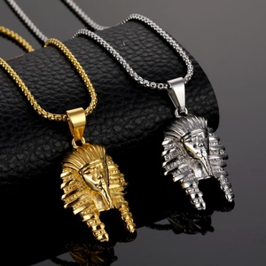 Pendentif Pharaon Égyptien Jésus en Or, Meilleure Vente - Product Image 4