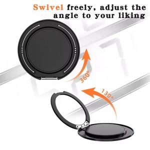 Supporto adesivo ad anello per telefono per <span class=keywords><strong>iPhone</strong></span> 18 <span class=keywords><strong>Pro</strong></span> Max 17 16 15 <span class=keywords><strong>Pro</strong></span> Max, supporto da tavolo pieghevole portatile regolabile - Product Image 3