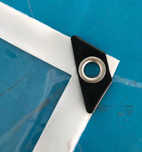 Bâche transparente imperméable avec œillets, panneaux latéraux de <span class=keywords><strong>pergola</strong></span> en PVC, rideau en plastique transparent pour balcon - Product Image 3