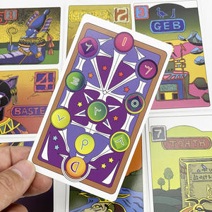 Cartes de tarot pour JoJo's Bizarre Adventure STARDUST CRUSADERS, 22 cartes régulières, fan art, Grand Akana 9 pour les dieux, cosplay, 53 pièces, cadeau en papier - Product Image 5