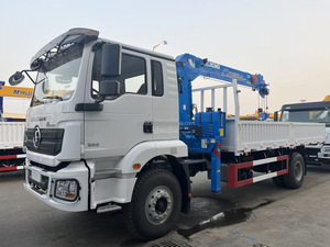 Camion lourd Shacman X3000 H3000 6x4 12 roues avec <span class=keywords><strong>grue</strong></span> montée Sany-Palfinger 20 tonnes 25 tonnes 30 tonnes, <span class=keywords><strong>grue</strong></span> à flèche hydraulique - Product Image 4