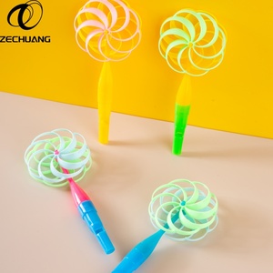 Doppelte Windmühlen-Pfeife Spielzeug <span class=keywords><strong>Mini</strong></span> Plastik Geschenk Souvenir Spielzeuge Weihnachten für Kinder - Product Image 5
