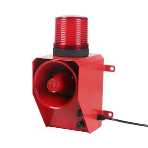 Alarme sonore et lumineuse industrielle avec voix personnalisée, connexion USB, sécurité incendie domestique, installation facile, matériaux sur mesure - Product Image 1