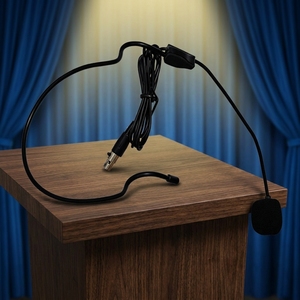 Microphone-casque à condensateur avec suppression du bruit, connecteur mini XLR 3,5 mm pour systèmes filaires <span class=keywords><strong>ULX</strong></span> SLX PGX, cardioïde, métal - Product Image 3