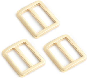 Metal Rainbow Swivel <b>Snaps</b> <b>Hooks</b> With D Rings And Tri Glides Rainbow Purse Hardware Slide Buckles - Product Image 3