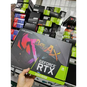 2060 RTX หลากสี3060ซุปเปอร์6GB NV idia 3070 3080 3090การเล่นเกม GPU GT 1030 1050 1060 4GB AMD ใช้4070 4090รถกราฟิก VGA