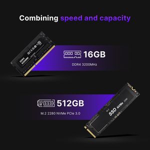 Mini PC BOSGAME P2 Neo, <span class=keywords><strong>Intel</strong></span> <span class=keywords><strong>Core</strong></span> <span class=keywords><strong>I5</strong></span> <span class=keywords><strong>12450H</strong></span>, 16 GB DDR4, 512 GB SSD, Doble LAN, Triple Pantalla, WiFi 6E, BT 5.2 para Oficina - Product Image 3