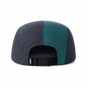 Custom Polyester Badge 5-Panel <b>Flat</b> Brim Adjustable Cap Waterproof Performance Fabric Outdoor Streetwear <b>Hat</b> for Men Women - Product Image 2