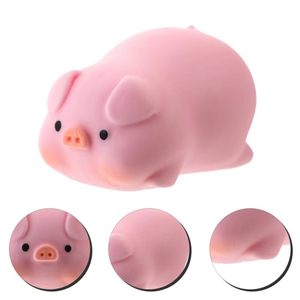 Jouet anti-stress en forme de cochon mignon à presser, jouet de décompression à récupération lente pour enfants, garçons, filles, cadeau unisexe - Product Image 2