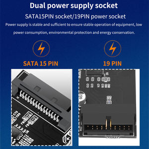 TISHRIC PCIE 1X 转 2 端口 Type-C <span class=keywords><strong>3</strong></span> 端口 USB3.0 - Product Image 5
