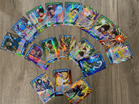 50 pièces/ensemble Dragon Goku Buu DBZ anglais recueillir personnage carte jeu carte jouer
