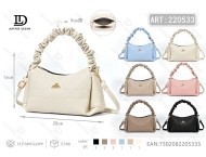 Women's Handheld Dumpling <b>Shoulder</b> Bag Microfiber Synthetic Leather Single <b>Strap</b> Zipper Closure Fashion All Seasons - Product Image 1