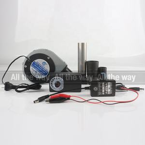 Hohe Luftmenge DC12v 2.0A 11028 BBQ Grill Turbo Gebläse mit Kanal einstellbare Geschwindigkeit Adapter Holzofen BL4447-04W-B49 Lüfter - Product Image 2