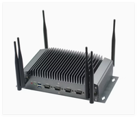 Mini PC industriel sans ventilateur Intel Core i3 i5 i7 i9 12900H 12e génération X86 Linux 3LAN 4COM 120 broches DDR4