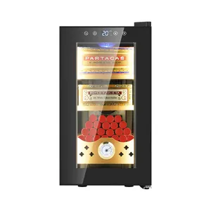 23L 50L 70L Hot Sale Big Premium Temperature Controlled Electron Wine And Cigar Cooler Cabinet For Sale