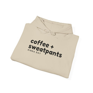 Felpa con cappuccio Unisex caffè e pantaloni di tuta accogliente felpa con cappuccio per gli amanti - Product Image 3
