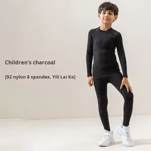 <span class=keywords><strong>Tuta</strong></span> da sci aderente autunno inverno per pantaloni ad asciugatura rapida da corsa sportiva Anti-batterica Base <span class=keywords><strong>termica</strong></span> antibatterica - Product Image 6