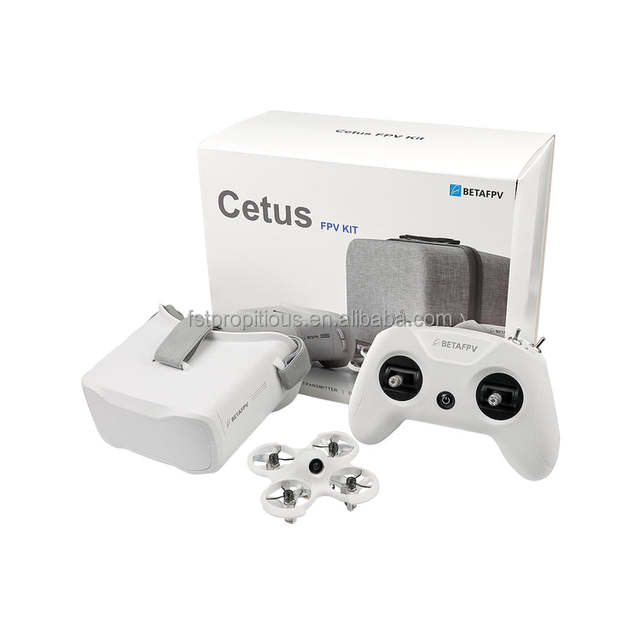 BETAFPV Cetus FPV Kit Indoor Racing RC Drone RTF/BNF VTX Frsky D 8 Vtx LiteRadio 2 SE Transmitter VR02 Goggles LiteSilver Sys