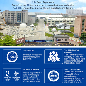 Lều Tổ Chức Sự Kiện Tiệc Ngoài Trời Sang Trọng Lều Tổ Chức Sự Kiện Tiệc Cưới Lớn 5X5M 6X4 4X8 6X9 8X8M 6X12 Lều Mái Vòm Chịu Lực Lớn Màu Trắng - Product Image 6