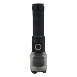 <span class=keywords><strong>Linterna</strong></span> LED de Aluminio Impermeable IP65, Luz Blanca Fría de 9000K, 1150LM, 400-500M, 2200mAh, Reversible, para Camping, Más de 100 Funciones - Product Image 3