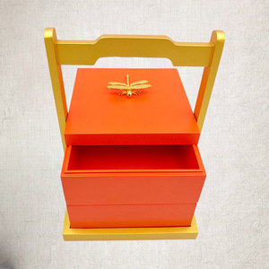 Caja de regalo de madera rectangular de 9 mm de grosor hecha a mano para envasado de alimentos, origen Shenzhen MH-1368 - Product Image 3